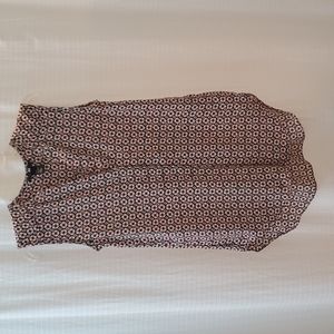 H&M size 4 sleeveless printed top
